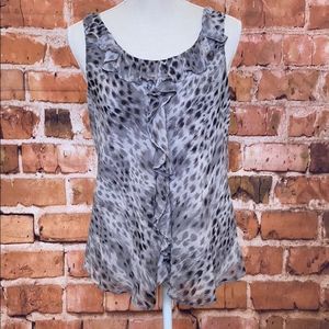 Kenneth Cole New York layered Sleeveless Blouse